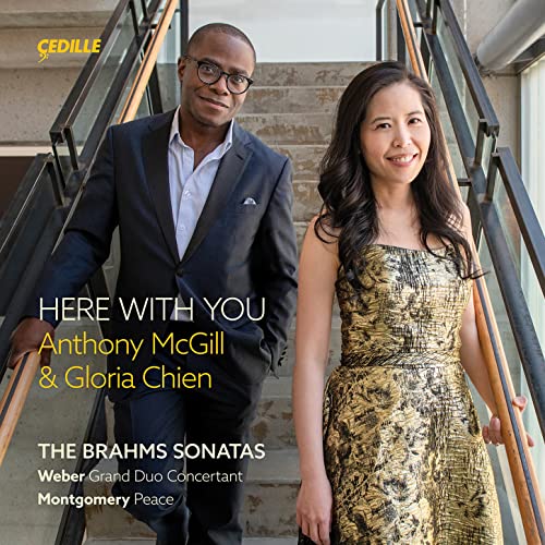 Brahms (1833-1897) - Clarinet Sonata, 1, 2, : Anthony Mcgill(Cl)Gloria Chien(P)+weber: Grand Duo Concertant, Jessie Montgomery - Import CD