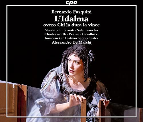 Pasquini (1637-1710) - L'Idalma : de Marchi / Innsbruck Festival Orchestra, Vendittelli, Rosati, M.M.Sala, J.Sancho, Charlesworth, etc (2021 Stereo)(3CD) - Import 3 CD