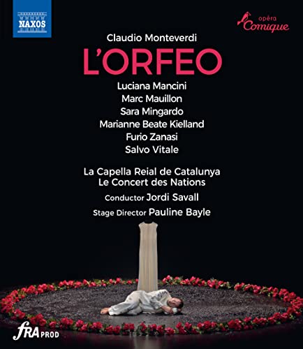 Monteverdi, Claudio (1567-1643) - L'orfeo: Bayle Savall / Le Concert Des Nations Mancini Mauillon Mingardo Kielland Zanasi - Import Blu-ray Disc