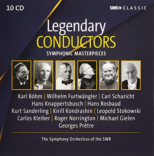 Various Artists (Classical) - "Great Conductors - SWR Recordings" - Import 10 CD Box