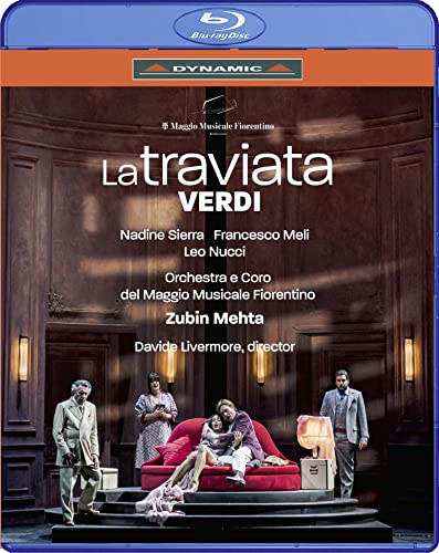 Verdi (1813-1901) - La Traviata: Livermore Mehta / Maggio Musicale Fiorentino Sierra Meli Nucci - Import Japan Ver Blu-ray Disc