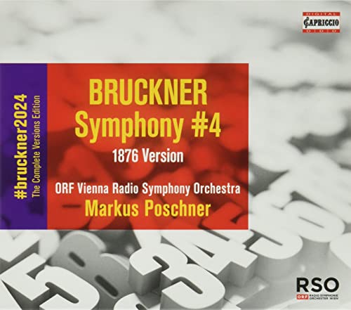 Bruckner (1824-1896) - Sym, 4, : Poschner / Vienna Rso - Import Japan Ver CD