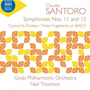 Santoro, Claudio (1919-1989) - Complete Symphonies Vol.2: N.thomson / Goias Po - Import Japan Ver CD