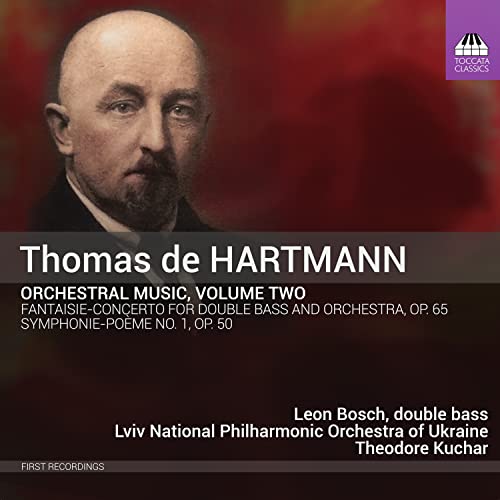 Hartmann, Thomas de (1885-1956) - Orch.works Vol.2: Kuchar / Ukraine Lviv National Po L.bosch(Cb) - Import CD