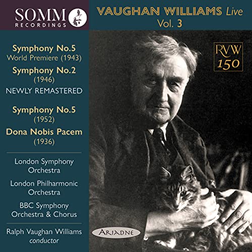 Ralph Vaughan Williams, London Symphony Orchestra, London Philharmonic Orchestra, BBC Symphony Orchestra. - Von Williams Live, Vol. 3: Self-Composed and Performed - Import 2 CD