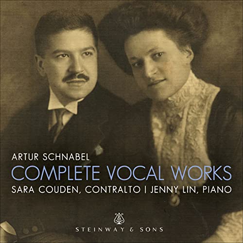 Schnabel, Artur (1882-1951) - Complete Vocal Works : Couden(A)Jenny Lin(P) - Import CD