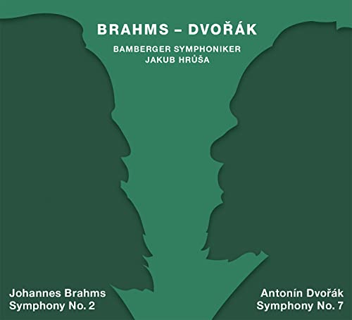 Brahms (1833-1897) - Brahms Symphony No.2, Dvorak Symphony No.7 : Jakub Hrusa / Bamberg Symphony Orchestra (2SACD)(Hybrid) - Import 2 SACD Hybrid