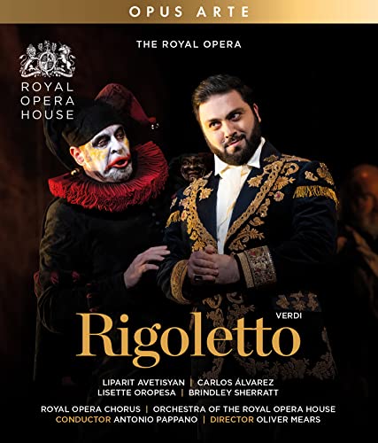 Verdi (1813-1901) - Rigoletto : Mears, Pappano / Royal Opera House, C.Alvarez, Oropesa, Avetisyan, Sherratt, etc (2021 Stereo) - Import Blu-ray Disc