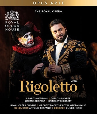 Verdi (1813-1901) - Rigoletto: Mears Pappano / Royal Opera House Alvarez Oropesa Avetisyan Sherratt - Import Japan Ver Blu-ray Disc