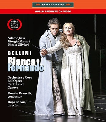 Bellini (1801-1835) - Bianca E Fernando: De Ana Renzetti / Opera Carlo Felice Jicia Misseri Ulivieri - Import Japan Ver Blu-ray Disc