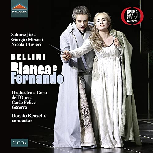Bellini (1801-1835) - Bianca e Fernando : de Ana, Renzetti / Opera Carlo Felice, Jicia, Misseri, Ulivieri, etc (2021 Stereo)(2CD) - Import 2 CD