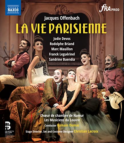 Offenbach (1819-1880) - La Vie parisienne : C.Lacroix, Dumas / Les Musiciens du Louvre Academy, J.Devos, Briand, Mauillon, etc (2021 Stereo) - Import Blu-ray Disc