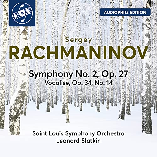 Rachmaninov, Sergei (1873-1943) - Symphony No.2, Vocalise : Leonard Slatkin / Saint Louis Symphony Orchestra - Import CD