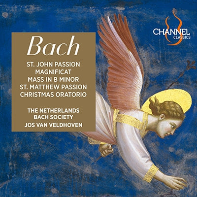 Bach (1685-1750) - Matthaus-Passion, Johannes-Passion, Mass in B minor, Oratorio, etc : Jos van Veldhoven / Netherlands Bach Society (10CD) - Import 10 CD Box