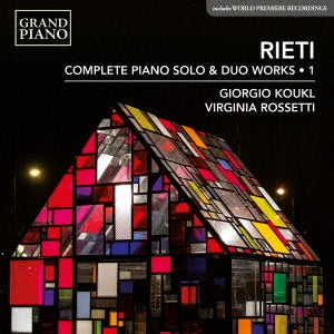 Rieti, Vittorio (1898-1994) - Complete Piano Solo & Duo Works Vol.1: Koukl V.rossetti - Import CD