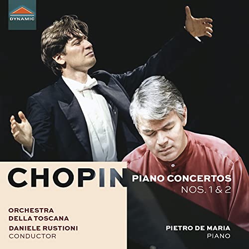 Chopin (1810-1849) - Piano Concertos Nos.1, 2 : Pietro de Maria(P)Daniele Rustioni / Toscana Orchestra - Import CD