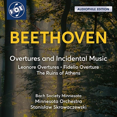 Beethoven (1770-1827) - Leonore Ouvertures Nos.1, 2, 3, Fidelio Ouverture, Die Ruinen von Athen(Slct): Stanislaw Skrowaczewski / Minnesota Orchestra - Import CD