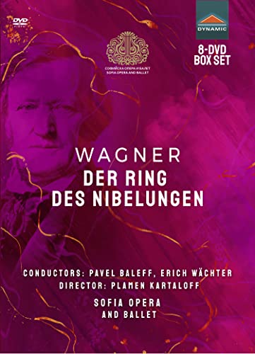 Wagner (1813-1883) - Der Ring des Nibelungen : Kartaloff, Baleff / Sofia Opera & Ballet (2010-2013 Stereo)(8DVD) - Import 8 DVD Box