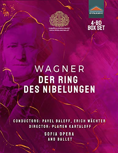Wagner (1813-1883) - Der Ring des Nibelungen : Kartaloff, Baleff / Sofia Opera & Ballet (2010-2013 Stereo)(4BD) - Import 4 Blu-ray Disc Box