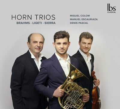 Manuel Escauriaza, Miguel Coromines, Dony Pasqual. - "The Third Century of Horn Trio Sonatas" - Import CD