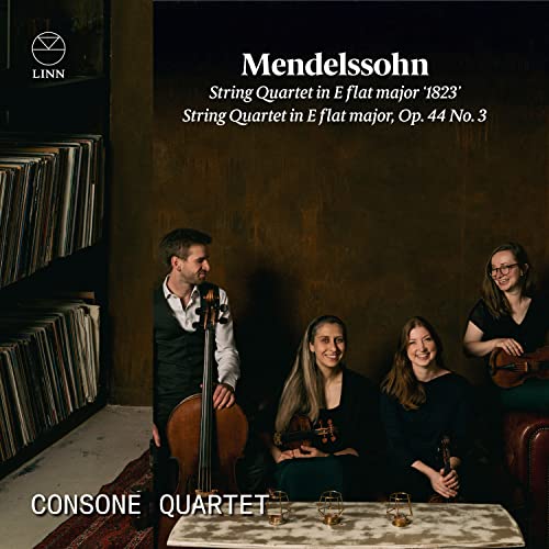 Mendelssohn (1809-1847) - String Quartet No.5, String Quartet in E-flat : Consone Quartet - Import CD