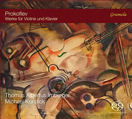 Prokofiev (1891-1953) - Violin Sonata, 1, 2, For Violin Solo, 5 Melodies: Irnberger(Vn)Korstick(P)+cinderella(Slct) - Import 2 SACD Hybrid