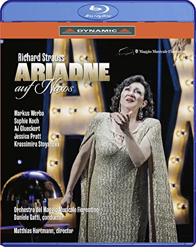 Strauss, Richard (1864-1949) - Ariadne auf Naxos : M.Hartmann, Daniele Gatti / Fiorentino Maggio Musicale, M.Werba, S.Koch, Glueckert, Stoyanova, etc (2022 Stereo) - Import Blu-ray Disc