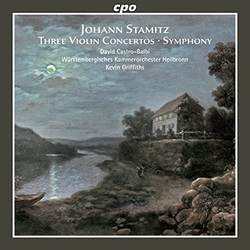 Stamitz(1717-1757) - Violin Concerto, 2, 3, 4, : Castro-balbi(Vn)K.griffiths / Heilbronn Wurttemberg Co +symphony - Import CD
