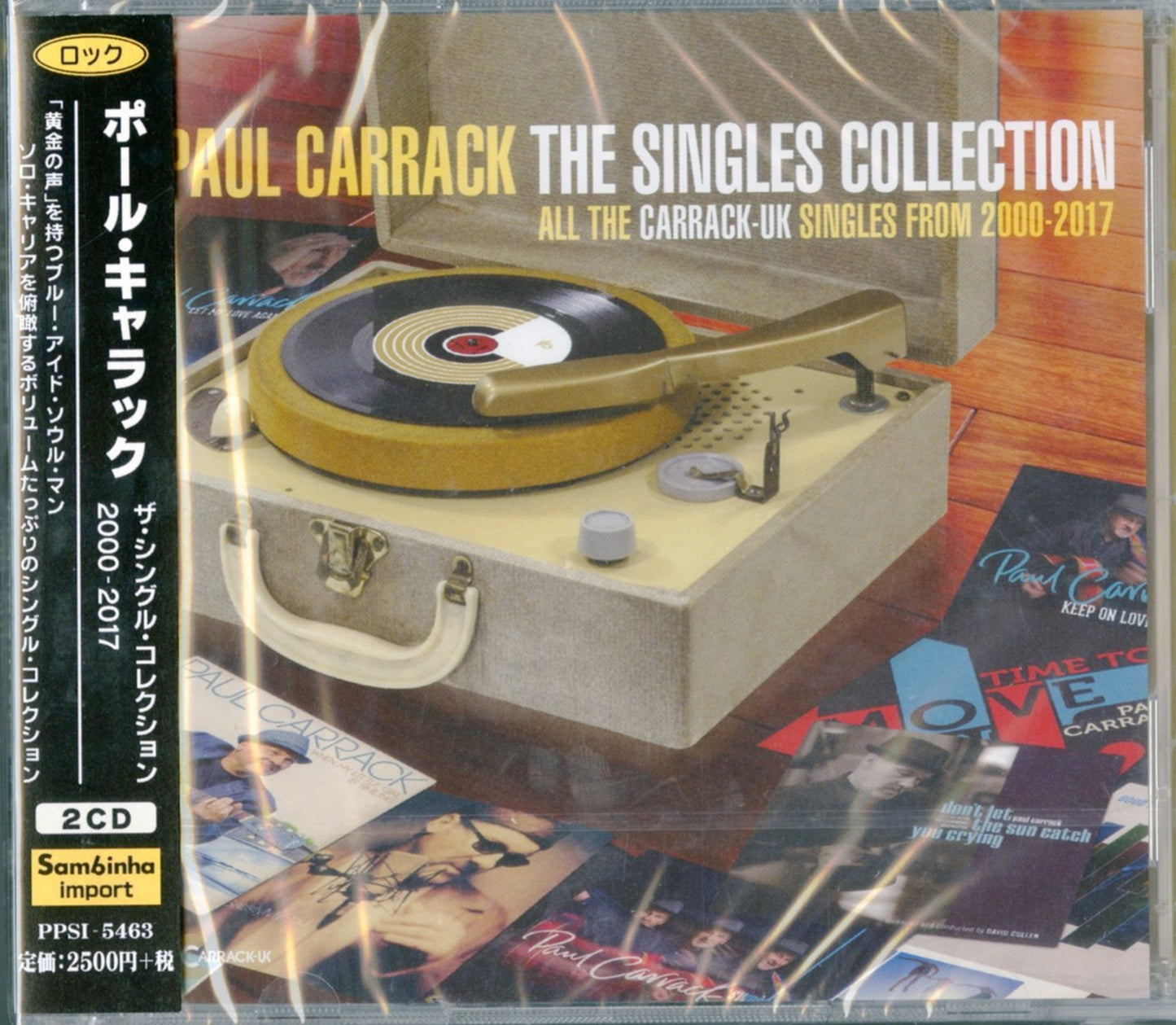 Paul Carrack - The Single Collection 2000-2017 - 2 CD Import  With Japan Obi