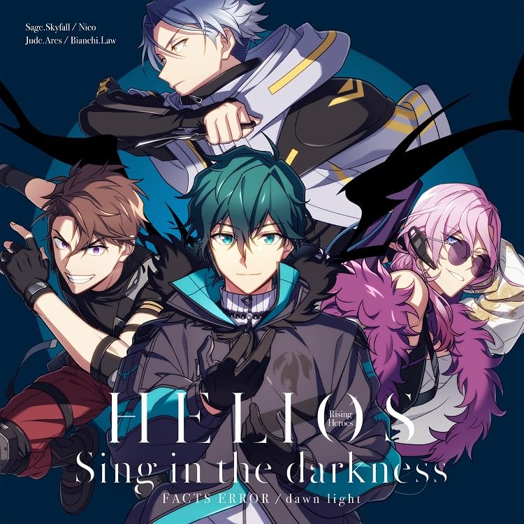 Various Artists - "HELIOS Rising Heroes" Sing in the darkness: FACTS ERROR/dawn light Deluxe Edition - Japan CD single