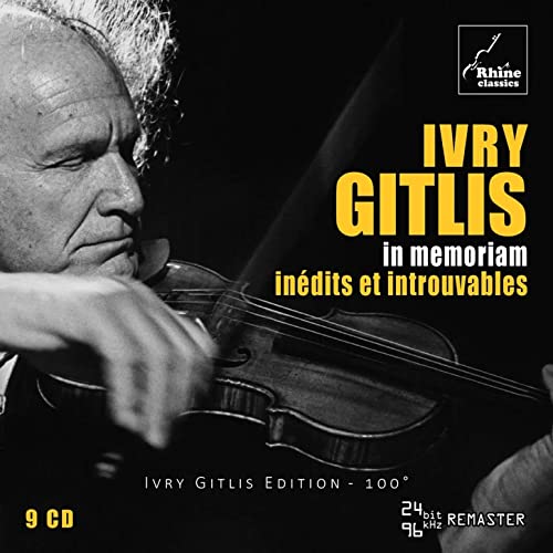 Ivry Gitlis - In Memoriam - Import 9 CD