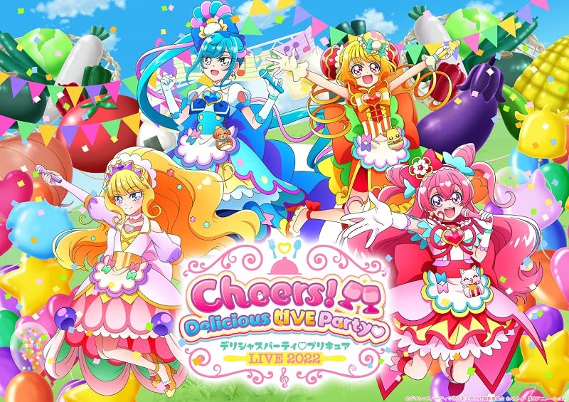 Animation - Delicious Party Precure Live 2022 Cheers! Delicious Live Party - Japan Blu-ray Disc