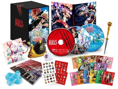 Animation - ONE PIECE FILM RED Deluxe Limited Edition ［4K Ultra HD Blu-ray Disc+Blu-ray Disc+DVD］ - Japan Ultra HD Blu-rayLimited Edition