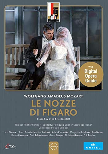 Mozart (1756-1791) - Le Nozze Di Figaro: Bechtolf Ettinger / Vpo Plachetka Jankova Pisaroni Fritsch - Import Japan Ver DVD
