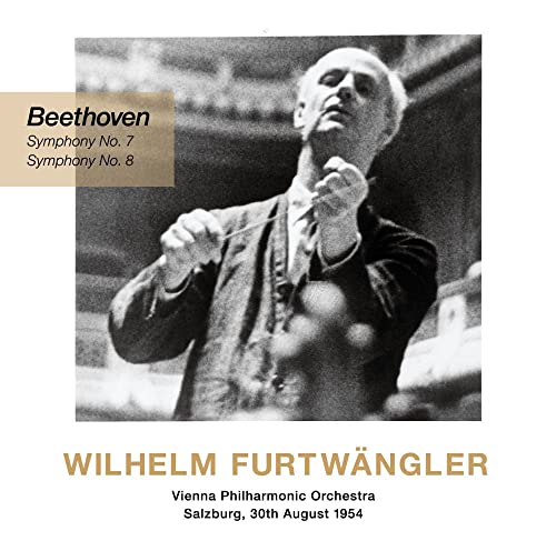 Beethoven (1770-1827) - Symphonies Nos.7, 8 : Wilhelm Furtwangler / Vienna Philharmonic (1954)(Hybrid) - Import SACD Hybrid