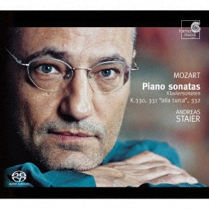 Andreas Staier ‐ Mozart  Piano Sonatas Nos.10, 11, 12 - Import SACD Hybrid Japan Ver