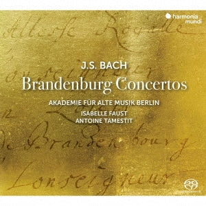 Berlin, Isabelle Faust(Vn) Antoine Tamestit(Va) - Bach Brandenburg Concertos : Akademie fur Alte Musik - Import SACD Japan Ver