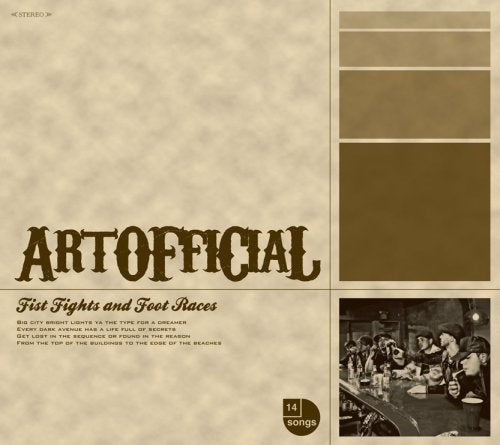 Artofficial - Fist Fights And Foot Races - Japan  Digipak CD