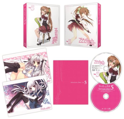 Animation Absolute Duo Vol.5 Japan Blu ray Disc CDs Vinyl