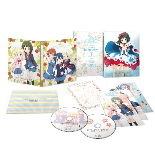 Animation - Hello!! Kin-iro Mosaic Vol.1 - Japan Blu-ray Disc