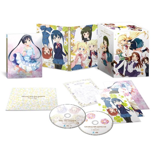 Animation - Hello!! Kin-iro Mosaic Vol.3 - Japan  DVD