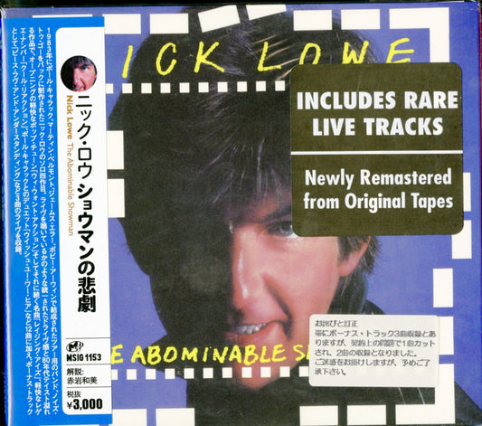 Nick Lowe - Abominable Showman - Import CD With Japan Obi Bonus Track