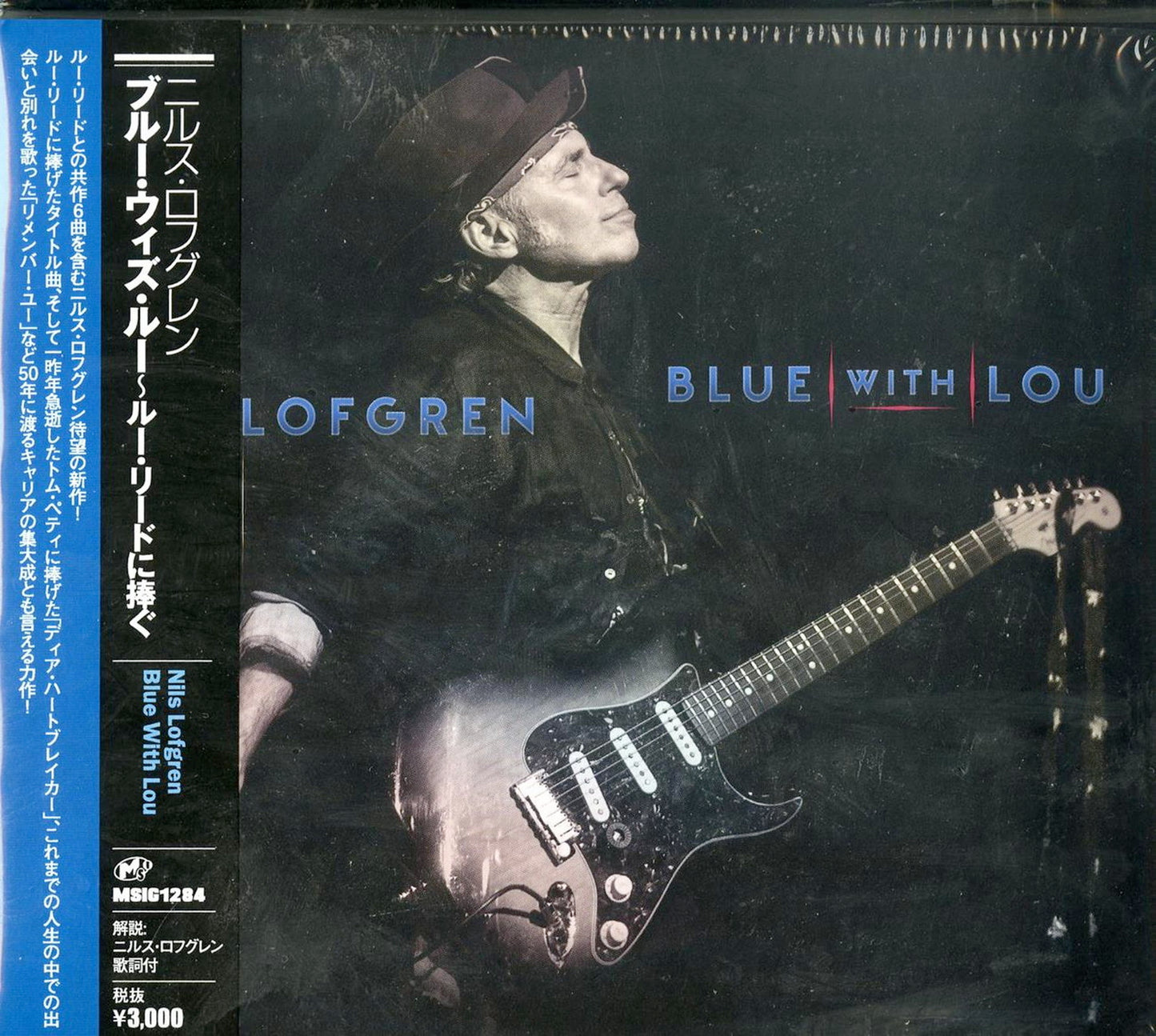 Nils Lofgren - Blue With Lou - Import CD With Japan Obi