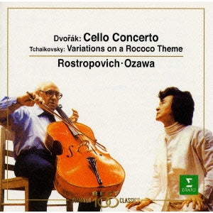 Cello Concerto / Rococo Variations: Rostropovich(Vc)ozawa / Bso‐Dvorak / Tchaikovsky - Japan CD