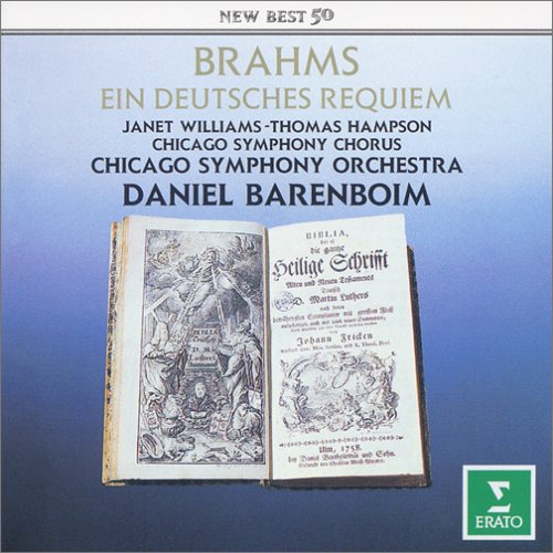 Daniel Barenboim (piano) - Brahms:Germany Requiem [1993] - Japan CD