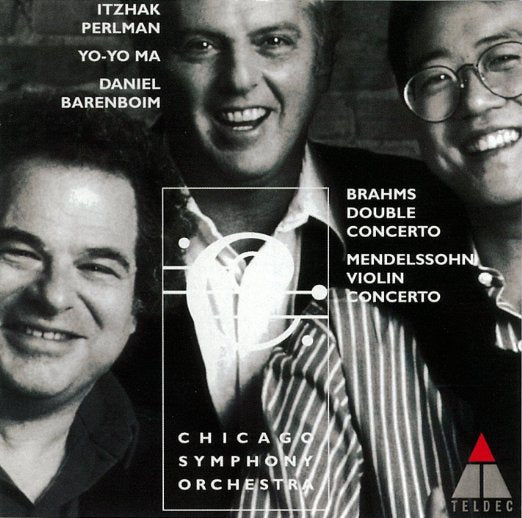Daniel Barenboim - Brahms: Double Concerto + Mendelssohn: Violin Concerto - Japan CD