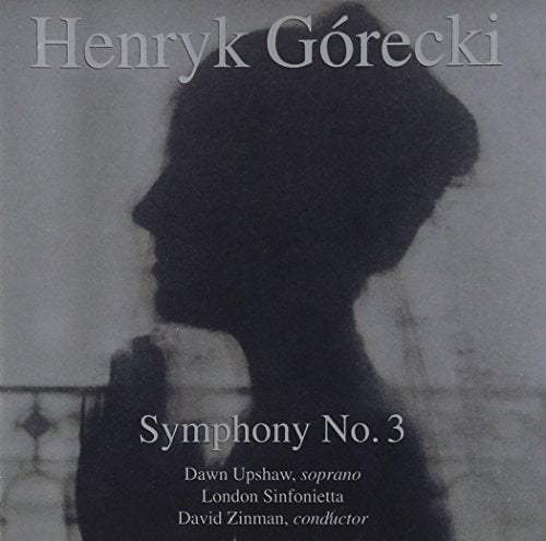 Symphony No.3 : Zinman / London Sinfonietta, Upshaw(S)‐Gorecki (1933-2010) - Japan CD