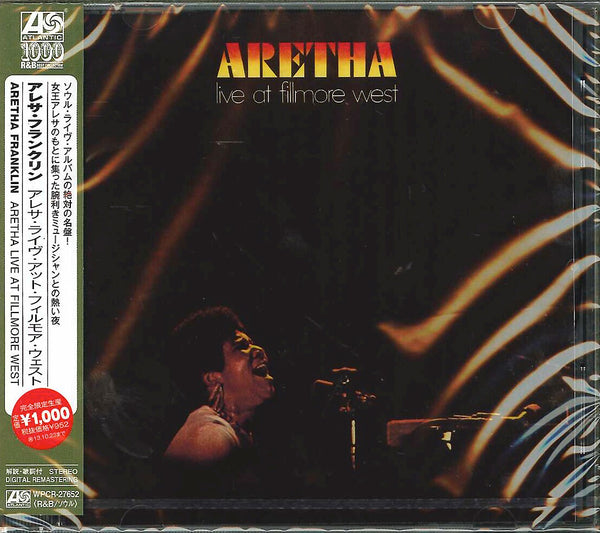 Aretha Franklin - Live At Filmore West - Japan CD Limited
