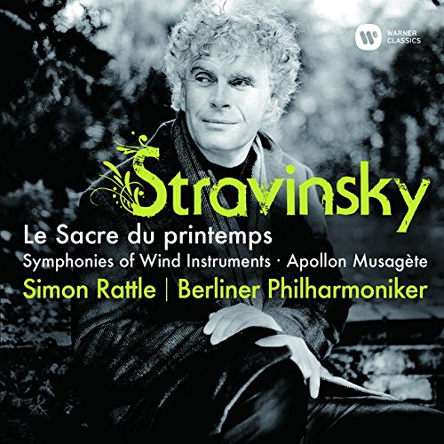 Le Sacre Du Printemp, Symphony For Winds, Etc: Rattle / Bpo‐Stravinsky (1882-1971) - Japan SACD Hybrid