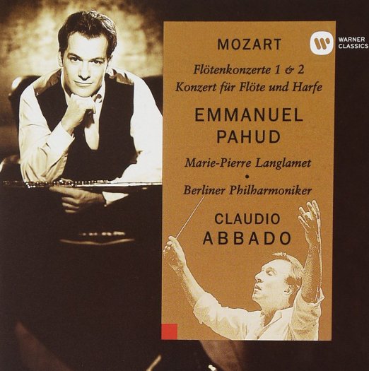 Emmanuel Pahud - Mozart: Flute Concerto.1. 2. Concerto For Flute & Harp - Japan CD